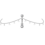 Sexy Navel Piercing with Waist Chain Drop Pendant