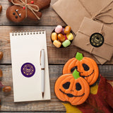 Skull Wax Seal Stamp for Halloween Invites, 30mm Brass Head with Wooden Handle