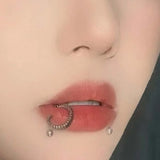 Stainless Steel Octopus Tentacle Lip Piercing Labret Piercing