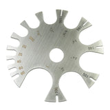 Stainless Steel Gauge Wheel Body Piercing Jewelry Measure Tool