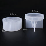1PC Storage Box Resin Mould DIY Tool UV Epoxy Resin Box Silicone Mold