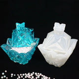1PC Storage Box Resin Mould DIY Tool UV Epoxy Resin Box Silicone Mold