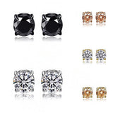 Strong Magnet Ear Clip Stud Non Piercing Earrings Steel for Men Women