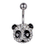 Surgical Steel Butterfly Snake Belly Ring 14G