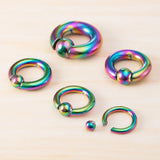 1PC Surgical Steel CBR Nose PA Cartilage Earring