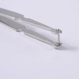 Surgical Steel Labret Bar Tweezers Clamp Forceps Lip Ring Holder