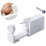 Disposable Surgical Steel Nose Piercing Gun with Crystal Studs
