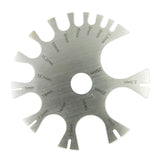 Surgical Steel Wire Gauge Wheel Tool 1mm-25mm Thickness Measurement