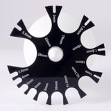 Surgical Steel Wire Gauge Wheel Tool 1mm-25mm Thickness Measurement