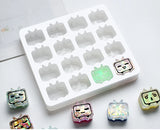 TV Pendant DIY Necklace Jewelry Mold Crystal Scale Resin Molds