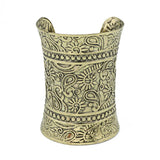 Vintage Tribe Wide Open Cuff Bracelet Bangle for Women Bohe Hyperbole Punk