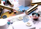 1PC Mini Brass Wax Seal Stamp for Invitations and Scrapbooking