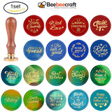 1PC Wax Seal Stamp Be Our Guest 30mm Sealing Wax Stamp Wedding