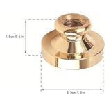 Wax Seal Stamp Head Replacement Cherry Blossoms Sealing Brass Stamp Head