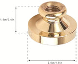 Wax Seal Stamp Head Replacement Four-Pointed Star for Gift Envelopes 25mm