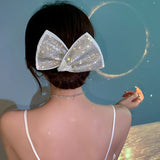 Women Hair Disk Glitter Donut Updo Hair Clip Hair Tools
