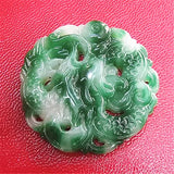 Women's Dragon or Phoenix Carving Pendant for Jewelry