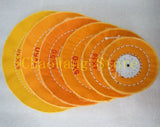 1PC Yellow Muslin Buffs Wheel Cotton Polishing Buffs