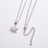 Zircon Stone Necklace Pendant for Women, Silver Jewelry Charm