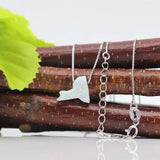 York Fire Opal Statement Pendant Necklace 925 Sterling Silver Chain