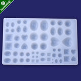 Triangle Square Silicone Mould DIY Resin Necklace Craft Jewelry Mold