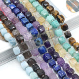 Tiger Eye Amethyst Citrine Faceted Beads 10MM for Jewelry Making