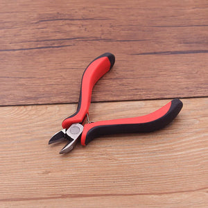 1PCS 10 Styles Pliers Diagonal Round Bent Needle Nose Cutter Handcraft Beading
