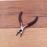 1PCS 10 Styles Pliers Diagonal Round Bent Needle Nose Cutter Handcraft Beading