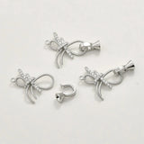 14K Bowknot Zircon Bracelet Buckle DIY Jewelry Accessory