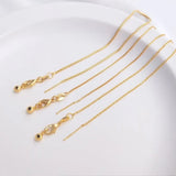 14k Filled Universal Bracelet Necklace Diy Jewelry Pin Adjustable Bracelet