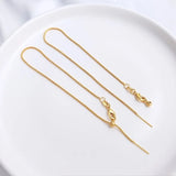 14k Filled Universal Bracelet Necklace Diy Jewelry Pin Adjustable Bracelet