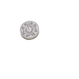25mm Copper Plated Zirconium Stone Base Baroque Pearl Pin