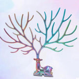 3D Cartoon Animal Christmas Deer Mold Crystal Epoxy DIY Mirror Mould