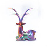3D Cartoon Animal Christmas Deer Mold Crystal Epoxy DIY Mirror Mould