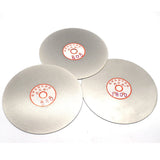 6in Diamond Grinding Disc Alloy Water Faceting Disc 12.7mm Holes