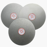 6in Diamond Grinding Disc Alloy Water Faceting Disc 12.7mm Holes