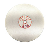6in Diamond Grinding Disc Alloy Water Faceting Disc 12.7mm Holes