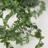 7m Green Flower Nylon Wire Leaves Rattan DIY Wreath Wedding Decor