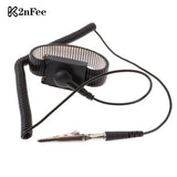 Anti Static Work Wrist Strap ESD Discharge Belt Ground Metal Bracelet Tool