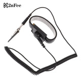Anti Static Work Wrist Strap ESD Discharge Belt Ground Metal Bracelet Tool