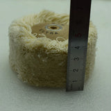Cotton Wire Brush Wooden Metal Center Polishing Rotary Tools for Jewelry Making