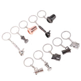 Coffee Keychain Portable Machine Pitcher Keyring Gift