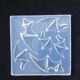 1PCS Crystal Epoxy Devil Wing bat Halloween Mould For DIY Halloween Jewelry