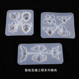 1PCS Owl Dragonfly Animal Charms Pendant Silicone Mold