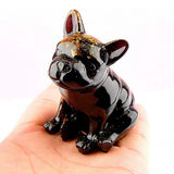 1PCS Crystal Epoxy Resin Molds 3D French Bulldog Silicone UV Resin Mould