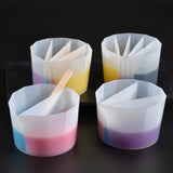 Crystal Silicone Cup for Epoxy Resin Casting