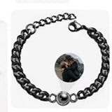Couple Projection Bracelet Photo Titanium Steel Hand Jewelry Gift