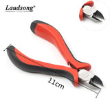 1PCS Jewelry Pliers Red Handle For Repair DIY Jewelry Making Tools
