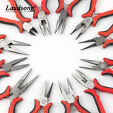 1PCS Jewelry Pliers Red Handle For Repair DIY Jewelry Making Tools
