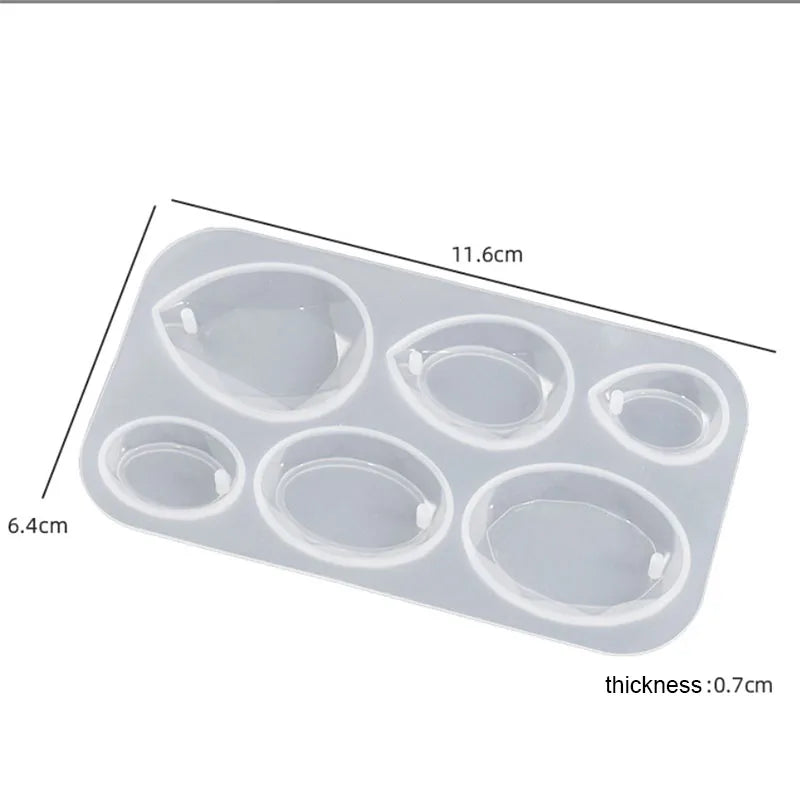 Water Drop Pendant Mold for Epoxy Resin DIY Necklace